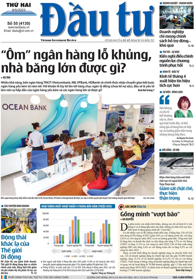 Báo Đầu tư số 55