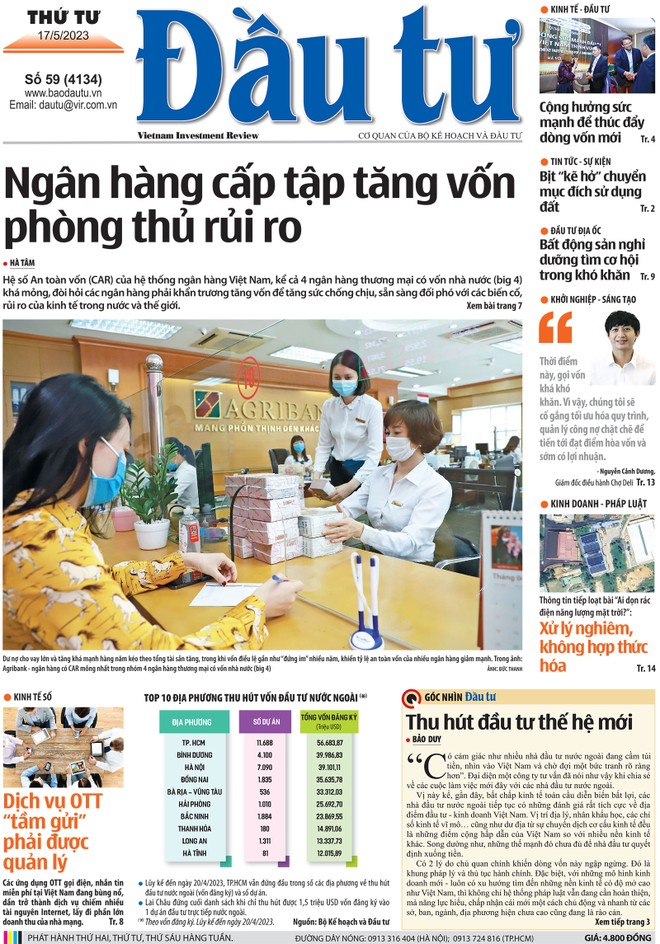 Báo Đầu tư số 59