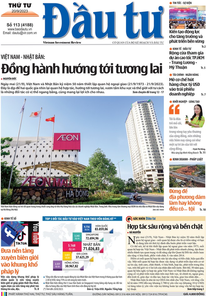 Báo Đầu tư số 113