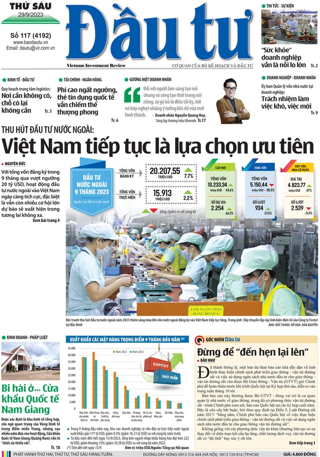 Báo Đầu tư số 117