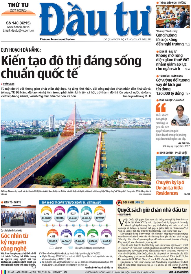 Báo Đầu tư số 140