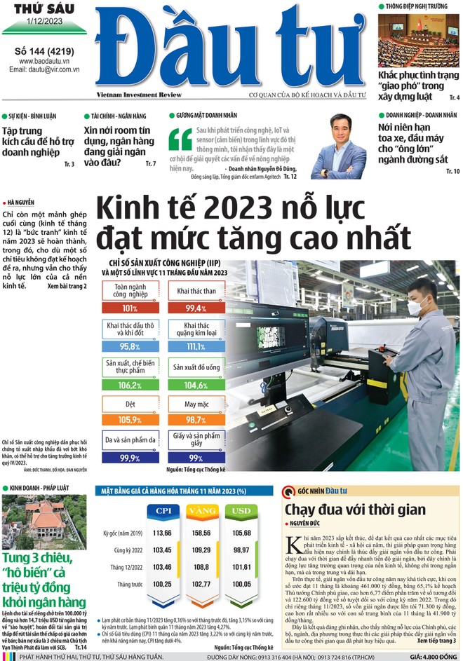 Báo Đầu tư số 144
