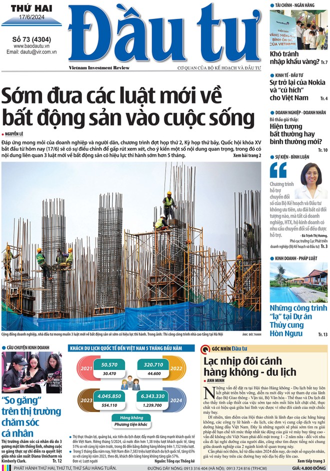 Báo Đầu tư số 73