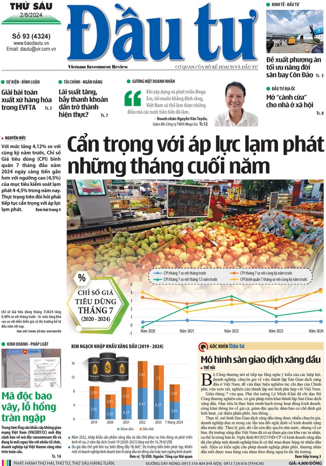 Báo Đầu tư số 93