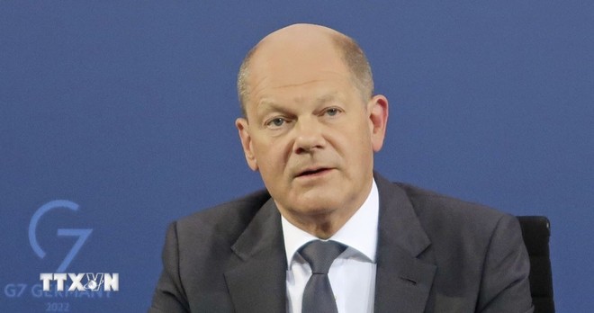 Thủ tướng Đức Olaf Scholz. (Ảnh: Kyodo/TTXVN)