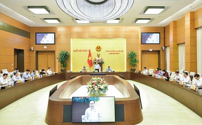 Ủy ban Thường vụ Quốc hội cho ý kiến nhiều nội dung chuẩn bị trình Quốc hội tại Kỳ họp thứ tám