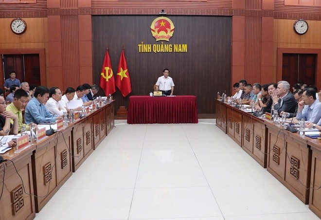 UBND tỉnh Quảng Nam gặp gỡ các doanh nghiệp FDI trên địa bàn tỉnh năm 2024.