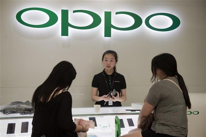 Một cửa hàng của OPPO tại Thâm Quyến, Trung Quốc. Ảnh: AFP/TTXVN