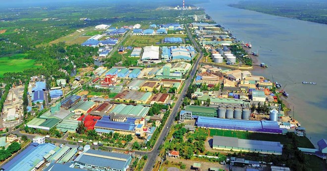 Đến năm 2030, Cần Thơ có thêm 7 khu công nghiệp thành lập mới, với tổng diện tích gần 6.486 ha. Trong ảnh: Khu công nghiệp Trà Nóc 