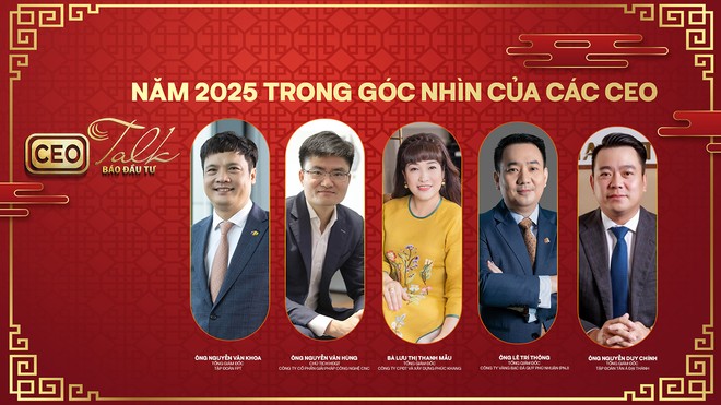 Năm 2025 trong góc nhìn của các CEO