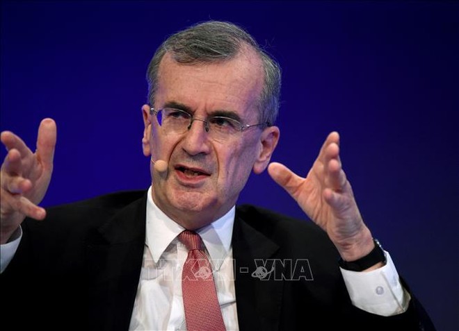 Thống đốc Ngân hàng trung ương Pháp Francois Villeroy de Galhau. Ảnh: AFP/TTXVN