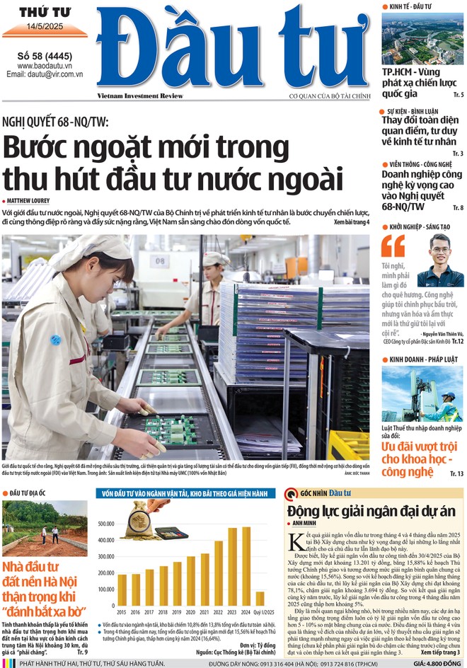 Báo Đầu tư số 58