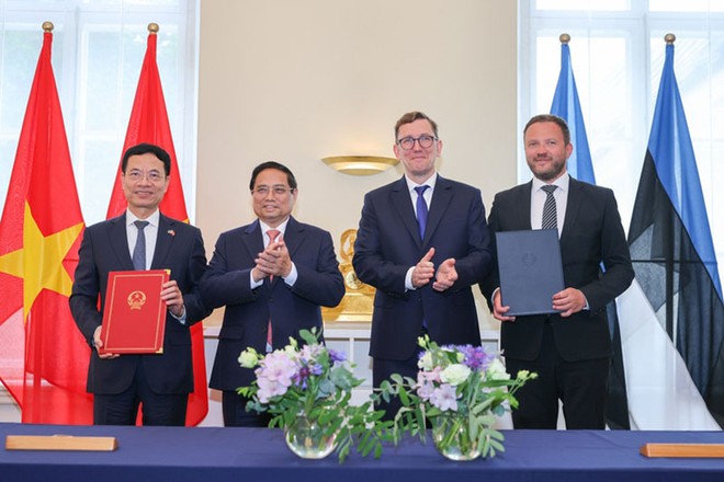 Estonia sẵn sàng sát cánh cùng Việt Nam trong quá trình chuyển đổi số, đổi mới sáng tạo