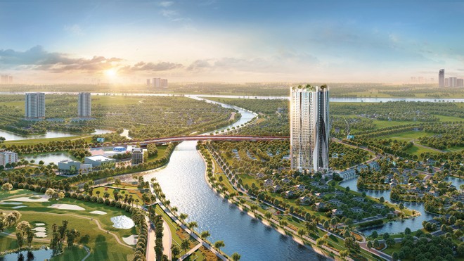 Đa tầng thiên nhiên xanh “đắt giá” bao bọc xung quanh The Fibonan
