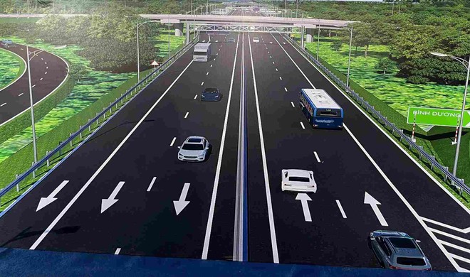 Phối cảnh đường cao tốc TP.HCM - Thủ Dầu Một - Chơn Thành.
