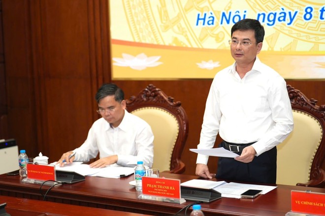 Phó Thống đốc Phạm Thanh Hà chủ trì họp báo thông tin kết quả hoạt động ngân hàng 6 tháng đầu năm 2025 của Ngân hàng Nhà nước.