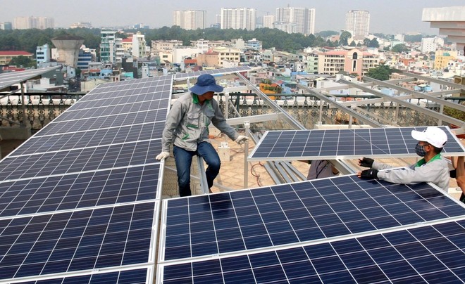 Lắp đặt điện mặt trời mái nhà