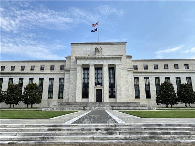 Trụ sở Cục Dự trữ Liên bang Mỹ ở Washington, DC. Ảnh minh họa: AFP/TTXVN