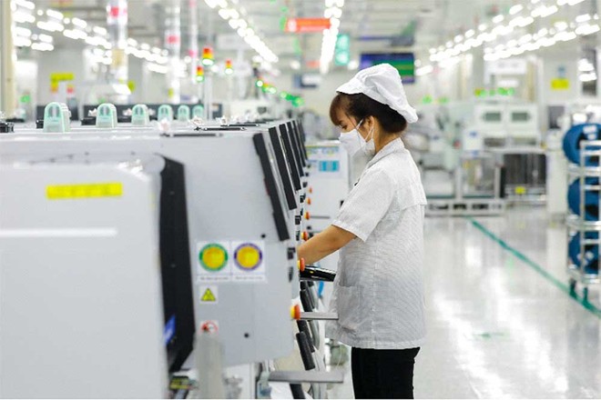 Thương mại song phương Việt Nam - Hàn Quốc được hỗ trợ lớn bởi các doanh nghiệp FDI Hàn Quốc (Ảnh: Đức Thanh)