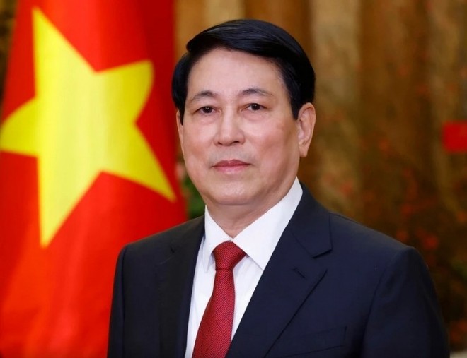 Ủy viên Bộ Chính trị, Chủ tịch nước CHXHCN Việt Nam Lương Cường.