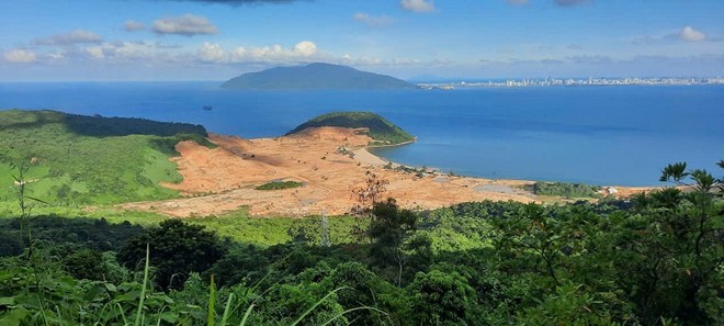 Dự án Khu phức hợp du lịch và đô thị nghỉ dưỡng Làng Vân (Đà Nẵng). Ảnh: Linh Đan 