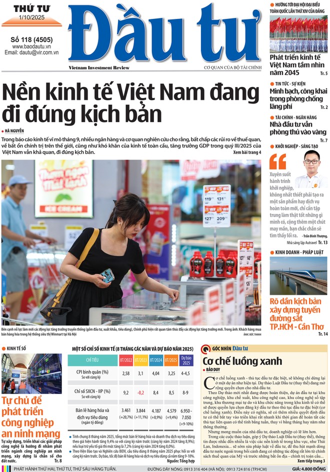 Báo Đầu tư số 118