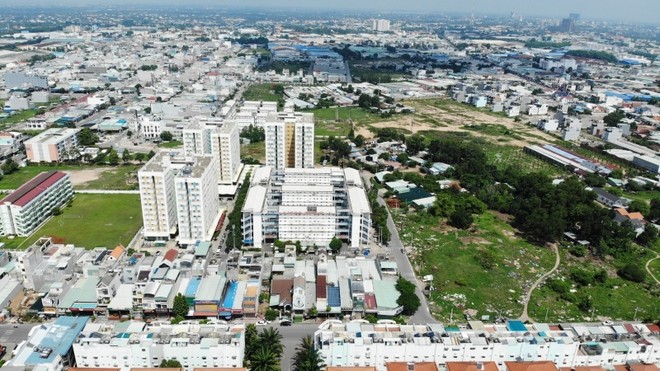 TP.HCM đã cân đối hơn 1.400 hecta đất cho nhà ở xã hội. Ảnh: VGP