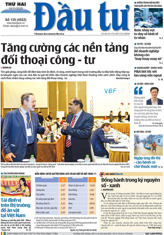 Báo Đầu tư số 135