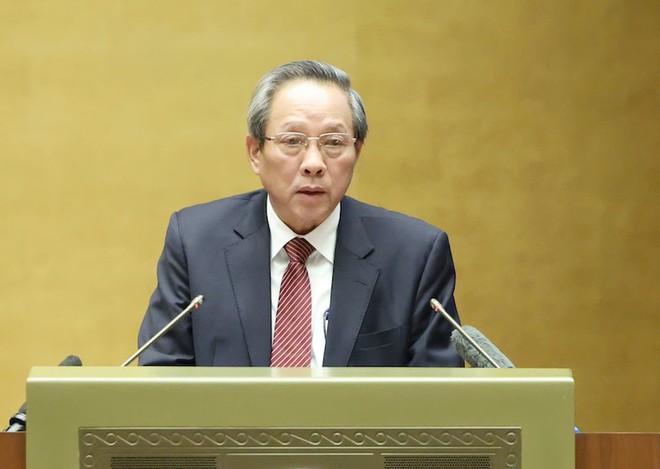 Phó trưởng ban Thường trực Ban Tổ chức Trung ương Hoàng Đăng Quang. Ảnh: Duy Linh. 