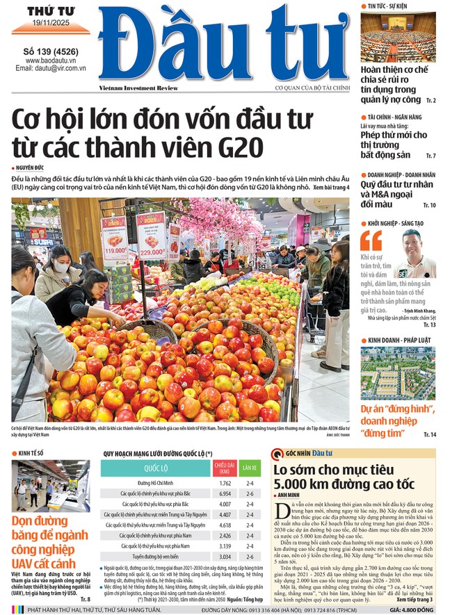 Báo Đầu tư số 139