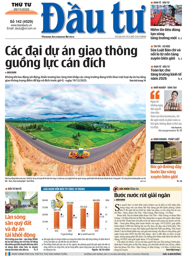 Báo Đầu tư số 142