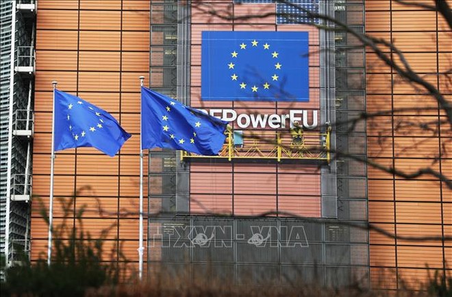 Trụ sở Ủy ban châu Âu tại Brussels, Bỉ. Ảnh: THX/TTXVN 