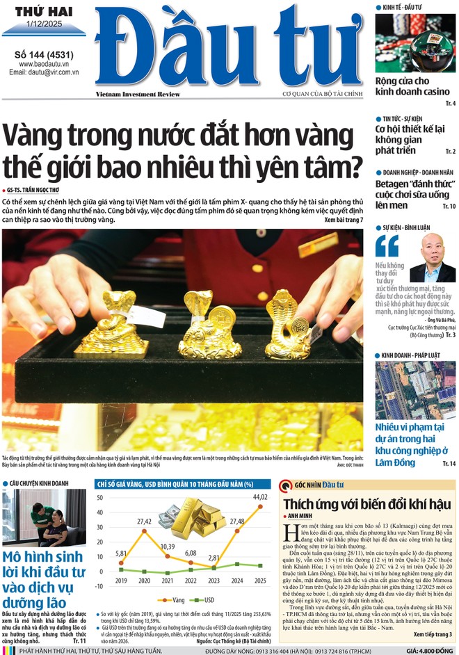 Báo Đầu tư số 144