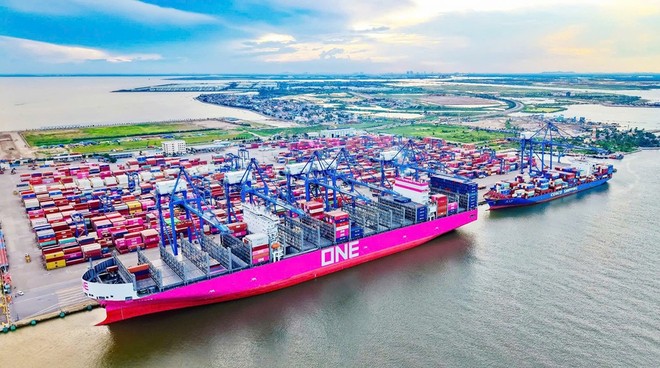 Với tốc độ tăng trưởng GRDP ước đạt 12,35% trong năm 2025, Hải Phòng tiếp tục duy trì chuỗi 11 năm liền tăng trưởng hai con số, đặt muc tiêu năm 2026 tăng tưởng đạt 13%. Ảnh: Lê Dũng