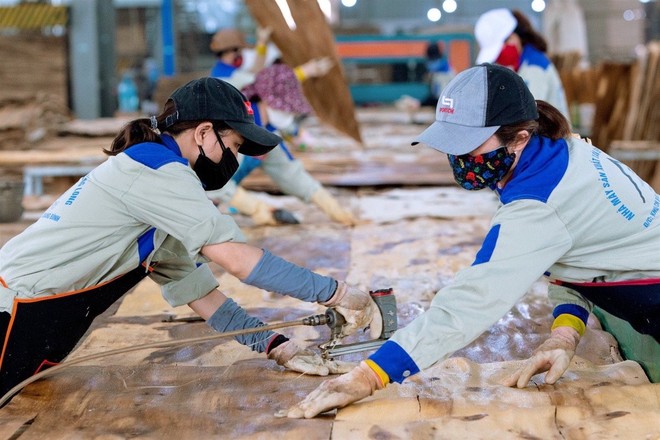 Hoạt động sản xuất tại một doanh nghiệp ở Quảng Trị. Ảnh nguồn - BQL KKT tỉnh Quảng Trị