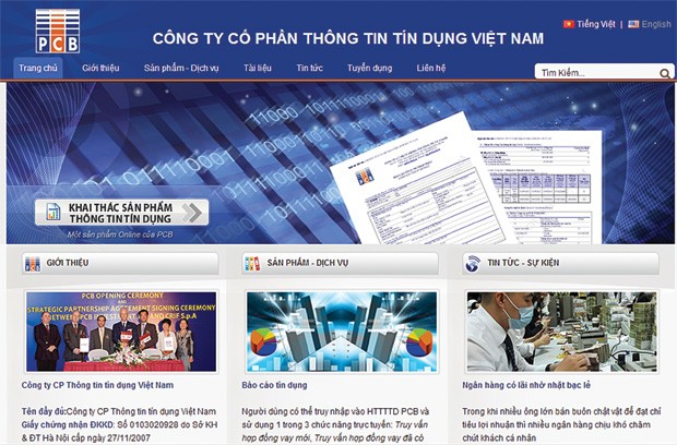 Công ty thông tin tín dụng tư nhân đầu tiên chính thức hoạt động