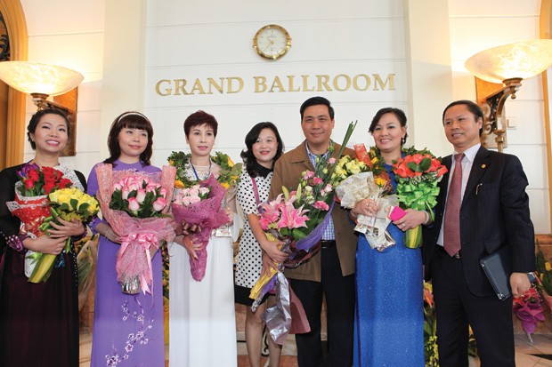 Hình ảnh đẹp tại lễ trao giải Bông Hồng Vàng 2013