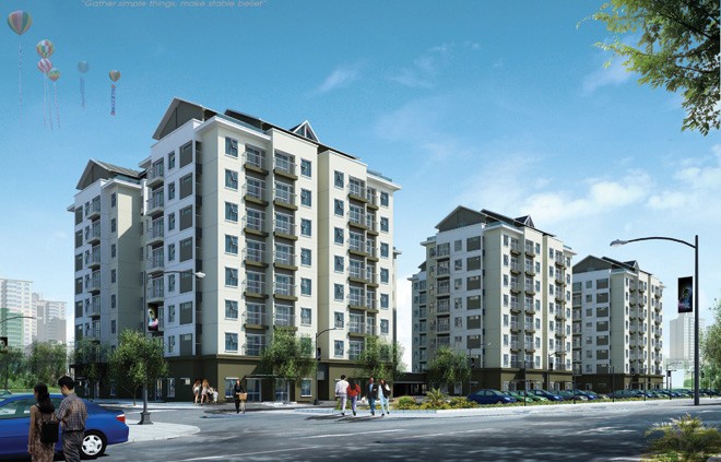 Chung cư Ánh Dương là dự án nhà ở xã hội đầu tiên tại Khu đô thị Halong Marina được kỳ vọng sẽ giải quyết vấn đề an cư cho người thu nhập thấp
