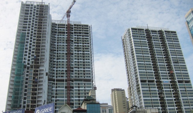 Dự án Thăng Long Number One tại Nam Từ Liêm, một trong các dự án điều chỉnh tăng giá bán trong quý II
