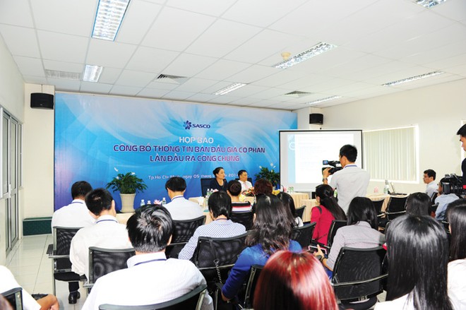 Cuộc họp báo giới thiệu IPO của Sasco đã thu hút nhiều quỹ đầu tư lớn