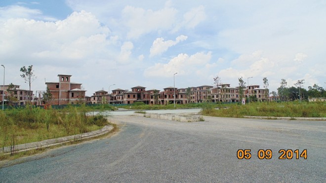 Dự án Nam An Khánh của SUDICO đang được đầu tư hàng trăm tỷ đồng hoàn thiện hệ thống hạ tầng