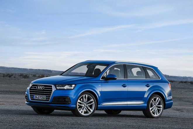Lộ ảnh thực của Audi Q7 2016