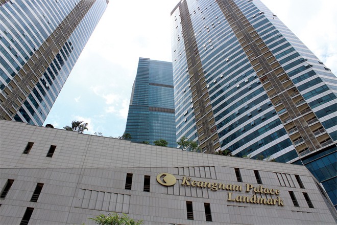 Dự án Keangnam Landmark dù được coi là biểu tượng của vốn ngoại vào bất động sản, nhưng cũng gặp nhiều tai tiếng.
Ảnh: Hoài Nam