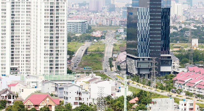 Thị trường bất động sản phía Nam năm qua bất ngờ có chuyển biến tích cực, vượt qua mọi dự đoán của giới chuyên gia.
Ảnh: Lê Toàn