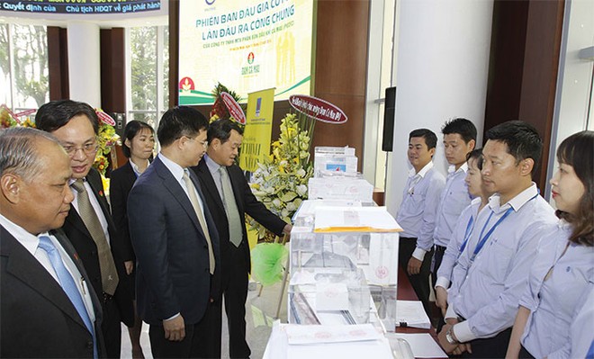 Sau khi kết thúc đấu giá, cổ phiếu của DN cổ phần hóa cần được đăng ký, lưu ký tập trung tại VSD để có thể sẵn sàng giao dịch 