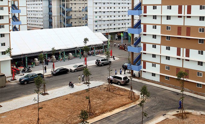 Đại đa số dự án nhà ở xã hội thời gian qua đều có sẵn quỹ đất chờ từ  lâu - Ảnh: Lê Toàn