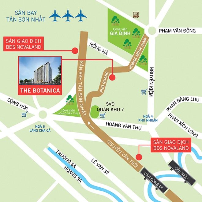 Chỉ cần thanh toán từ 166 triệu đồng để sở hữu ngay căn hộ The Botanica gần Công viên Gia Định và Sân bay Tân Sơn Nhất
