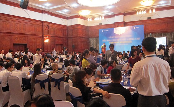 Một lễ mở bán căn hộ thu hút đông đảo khách hàng và nhà đầu tư tại Hà Nội
