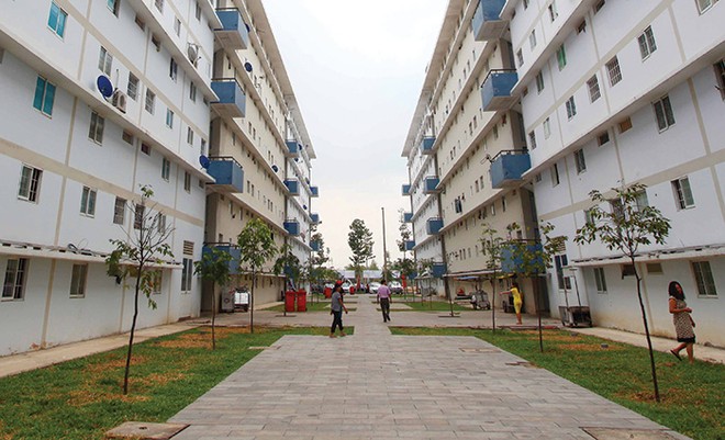 Đầu tư vào dự án nhà ở xã hội có lợi nhuận thấp, nhưng ổn định và an toàn hơn dự án nhà ở thương mại.
Ảnh: Lê Toàn