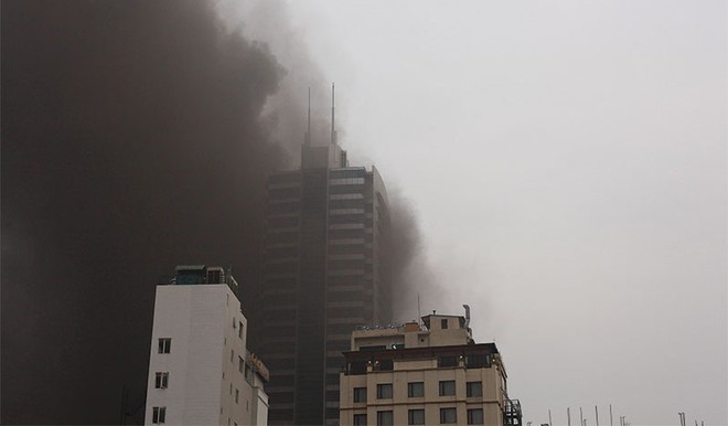 Rủi ro cháy nổ luôn tiềm ẩn tại các khu nhà cao tầng.
ảnh: Hoài Nam